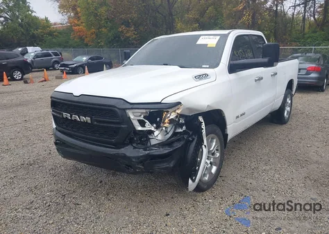 2019 Ram 1500 Tradesman 4X4 6'4 Box z USA, uszkodzony, nr VIN 1C6SRFCT4KN580096